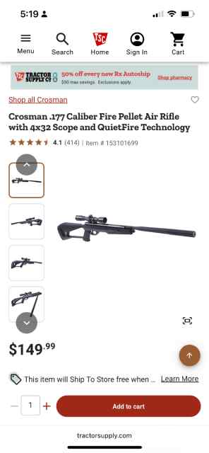 Crossman Nitro Technology 