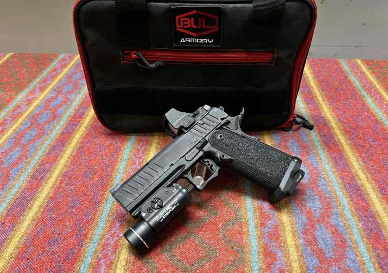 BUL Armory SAS II TAC 2011 9mm w/ VORTEX Defender 