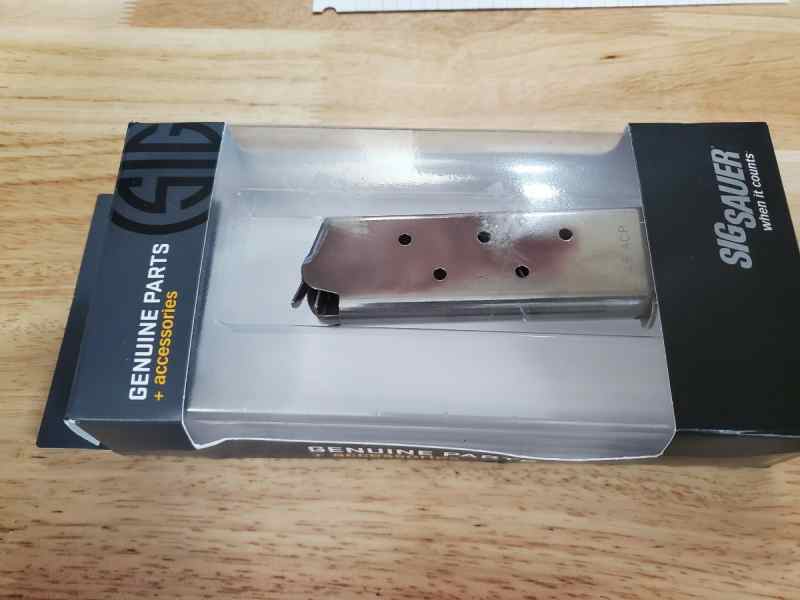 SIG 1911 7rd mag