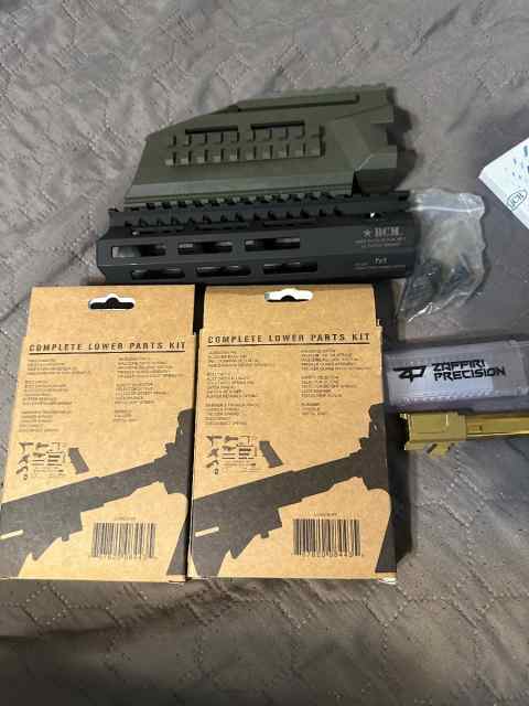 AR-15 and CZ Scorpion parts 