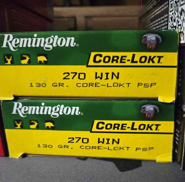 Remington core lokt 270 win 130 grain